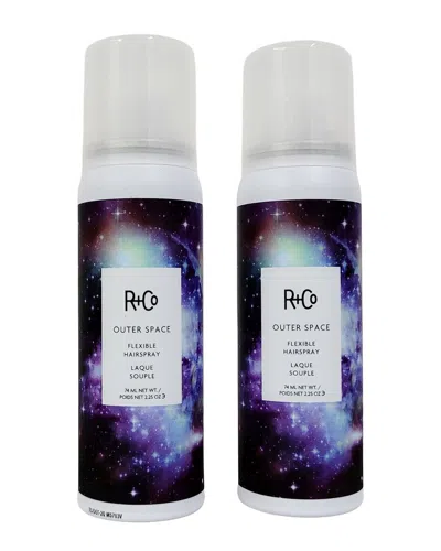 R + Co R+co 2 X 2.25oz 2 Pack Outer Space Flexible Hairspray