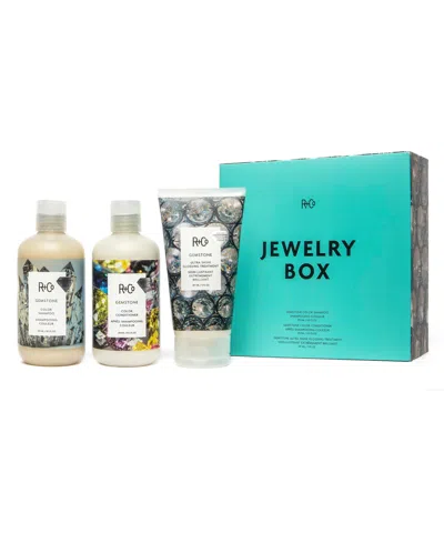 R + Co 3-pc. Jewelry Box Gemstone Shampoo, Conditioner And High Shine Gloss Kit In Multi