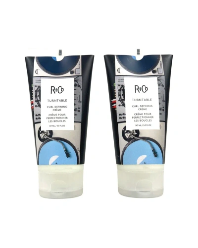 R + Co R+co 5oz 2 Pack Turn Table Curl Defining Cream In White