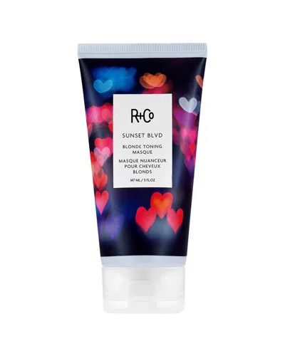 R + Co R+co 5oz Sunset Blvd Blonde Toning Masque In Multi