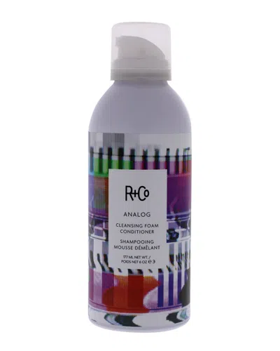 R + Co R+co 6oz Analog Cleansing Foam Conditioner In Neutral