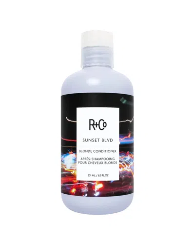 R + Co R+co 8.5oz Sunset Blvd Blonde Conditioner In Transparent