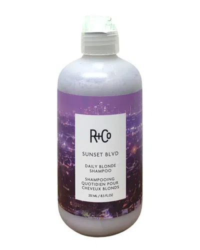 R + Co R+co 8.5oz Sunset Blvd Blonde Shampoo In Transparent