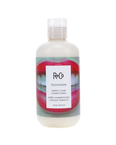 R + Co R+co 8.5oz Television Perfect Hair Conditioner In White