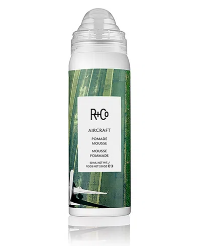 R + Co Aircraft Pomade Mousse, 2 Oz. In Transparent