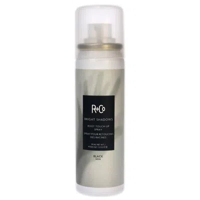 R + Co Bright Shadows Root Touch Up Spray - Black By R+co For Unisex - 1.5 oz Hair Color In Transparent
