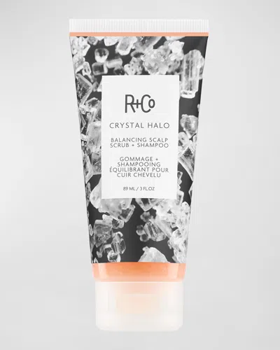 R + Co Crystal Halo Scalp Scrub, 3 Oz. In White