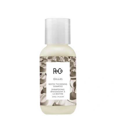 R + Co Dallas Biotin Thickening Shampoo 2 Fl. oz In White