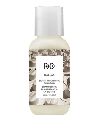 R + Co Dallas Thickening Shampoo, 2 Oz. In Transparent