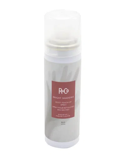 R + Co Dnu R+co Unisex 1.5oz Bright Shadows Root Touch Up Spray Red In White