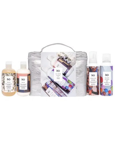 R + Co Full Swing Hair Thickening Kit In Transparent