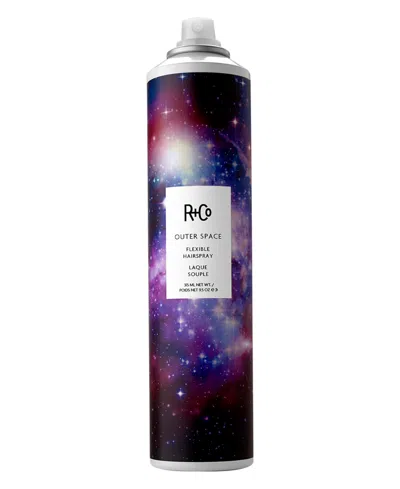 R + Co Outer Space Flexible Hair Spray, 9.5 Oz. In Transparent