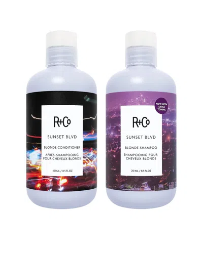 R + Co R+co Sunset Blvd Blonde Shampoo & Conditioner Kit