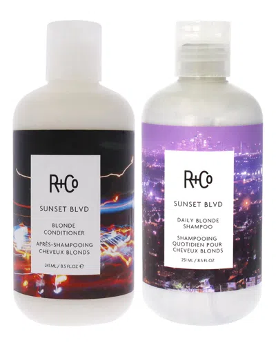 R + CO R+CO SUNSET BLVD BLONDE SHAMPOO & CONDITIONER SET