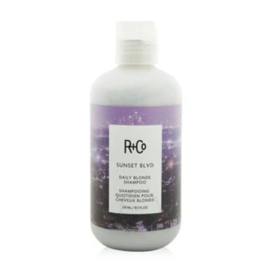 R + Co R+co Sunset Blvd Daily Blonde Shampoo 8.5 oz Hair Care 810374028476 In N/a