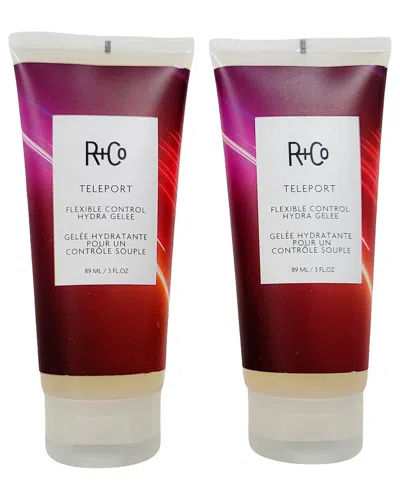 R + Co R+co Unisex 2 X 3oz 2 Pack Teleport Flexible Control Hydra Gelee