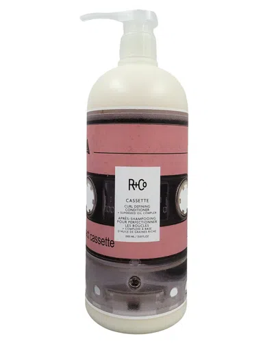 R + Co R+co Unisex 33.8oz Cassette Curl Conditioner In White