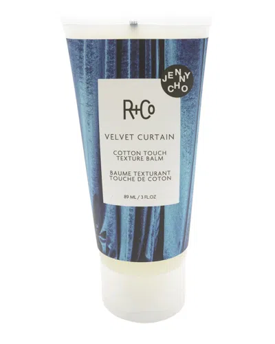 R + Co R+co Unisex 3oz Velvet Curtain Cotton Touch Texture Balm In Blue