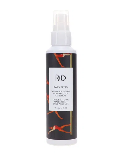R + Co R+co Unisex 4.2oz Backbend Workable Hold + Non Aerosol Hair Spray