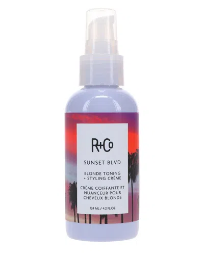 R + Co R+co Unisex 4.2oz Sunset Blvd Blonde Toning Style Crème