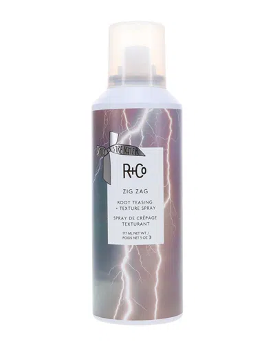 R + Co R+co Unisex 5oz Zig Zag Root Teasing + Texture Spray In Transparent