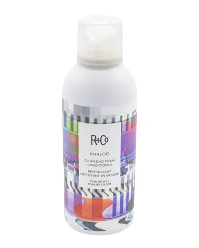 R + Co R+co Unisex 6oz Analog Cleansing Foam Conditioner In Transparent
