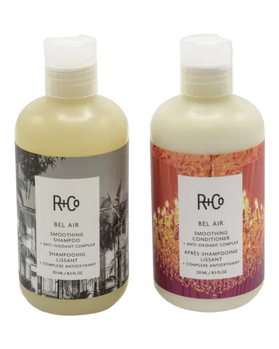 R + Co R+co Unisex 8.5oz Bel Air Smoothing Shampoo & Conditioner In Multi