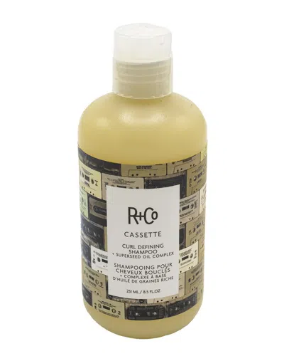 R + Co R+co Unisex 8.5oz Cassette Curl Shampoo In Transparent