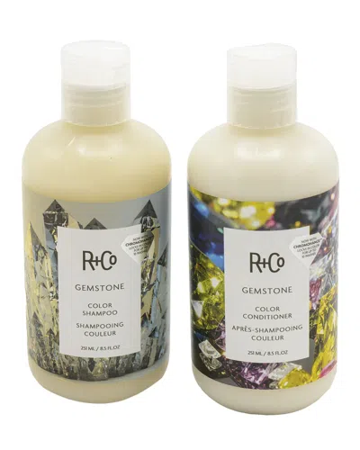 R + Co R+co Unisex 8.5oz Gemstone Color Shampoo/conditioner In Transparent