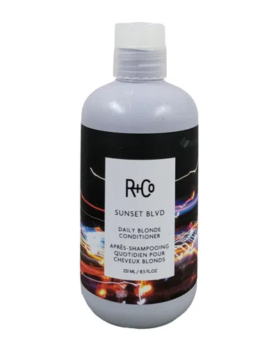R + Co R+co Unisex 8.5oz Sunset Blvd Daily Blonde Conditioner In White