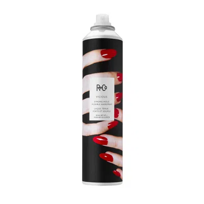 R + Co Vicious Strong Hold Flexible Hairspray In Black