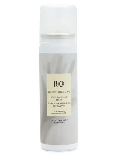 R + Co Women's Bright Shadows Root Touch Up Spray In Light Blonde In White