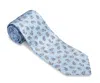 R. Hanauer Men's Brinkley Pine Neck Tie In Light Blue In Blue