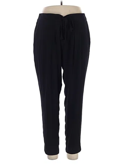R | Label Casual Pants In Black