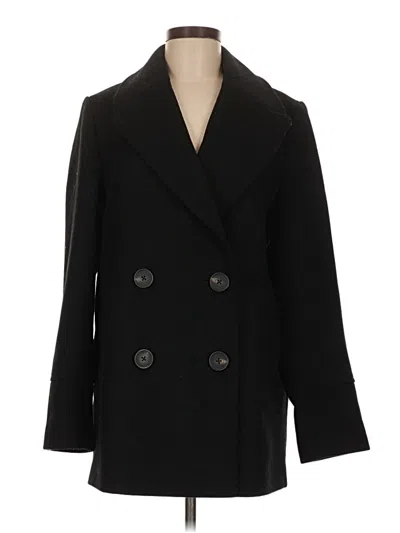 Pre-owned R | Label Coat In Black