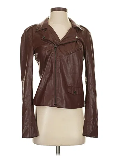Pre-owned R | Label Jacket In Brown
