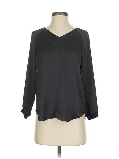 Pre-owned R | Label Long Sleeve Blouse In Black