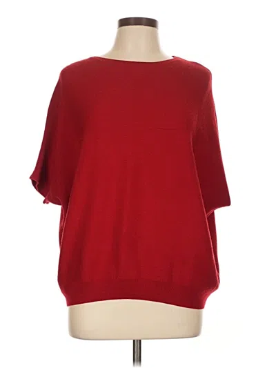 Pre-owned R | Label Poncho In Red