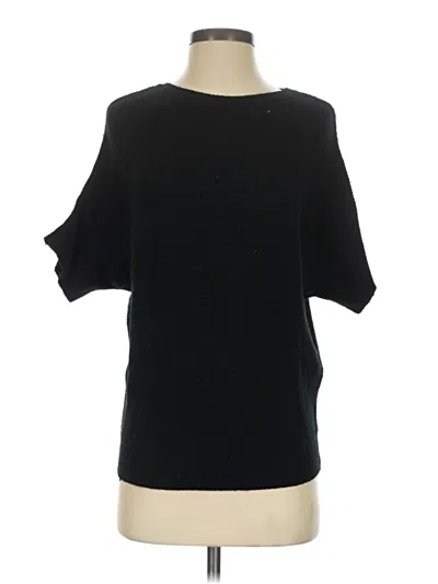 Pre-owned R | Label Short Sleeve Top Black Boatneck Tops
