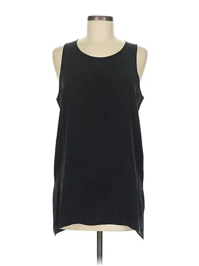 Pre-owned R | Label Sleeveless Top Black Scoop Neck Tops