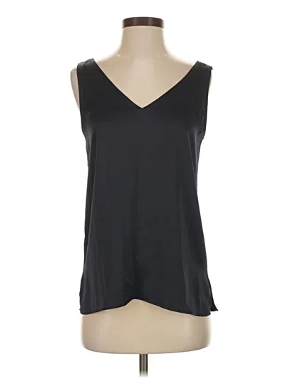 Pre-owned R | Label Sleeveless Top Black V Neck Tops