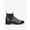 R M Williams Ens Black Craftsman Elasticated-panel Leather Ankle Boots In Black