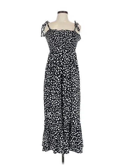 Pre-owned R. Vivimos Casual Dress In Black