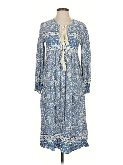 Pre-owned R. Vivimos Casual Dress In Blue