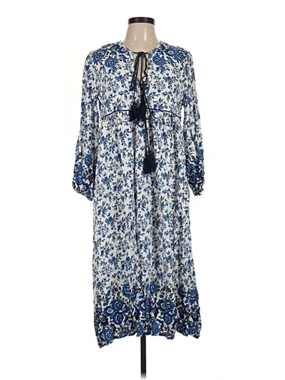 Pre-owned R. Vivimos Casual Dress In Blue