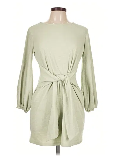 Pre-owned R. Vivimos Casual Dress In Green