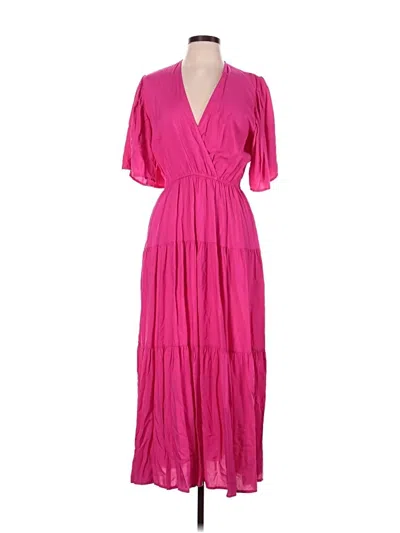 Pre-owned R. Vivimos Casual Dress In Pink