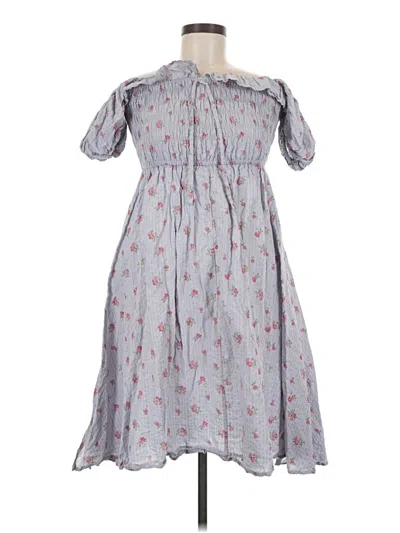 Pre-owned R. Vivimos Casual Dress In Purple