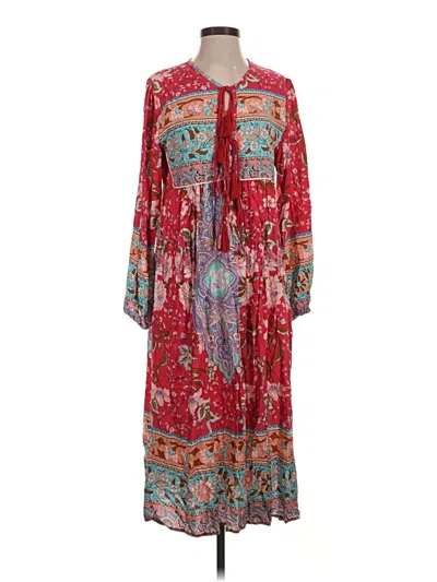 Pre-owned R. Vivimos Casual Dress In Red
