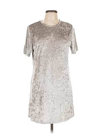 Pre-owned R. Vivimos Casual Dress In Silver